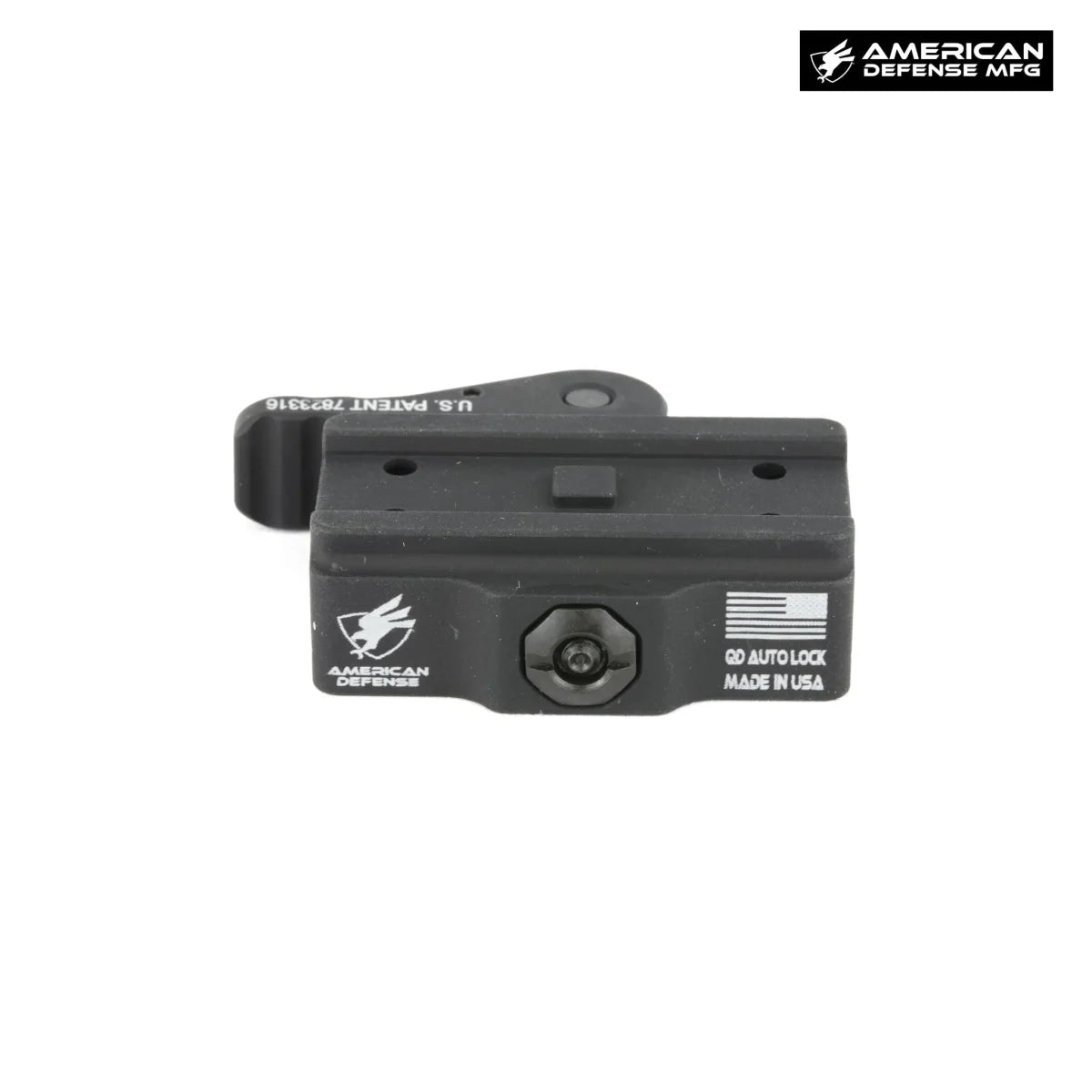 American Defense Mfg. AD-T1 QD Mount Fits Aimpoint T1/T2/CompM5 Low - AD-T1-L-STD Red Dot Mount American Defense Mfg. 