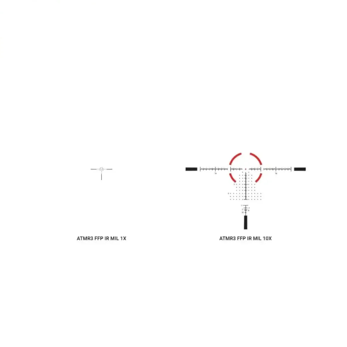 Athlon Optics Ares ETR 1-10x24 Rifle Scope ATMR3 FFP IR MIL Reticle - 212104 LPVO Rifle Scope Athlon Optics 