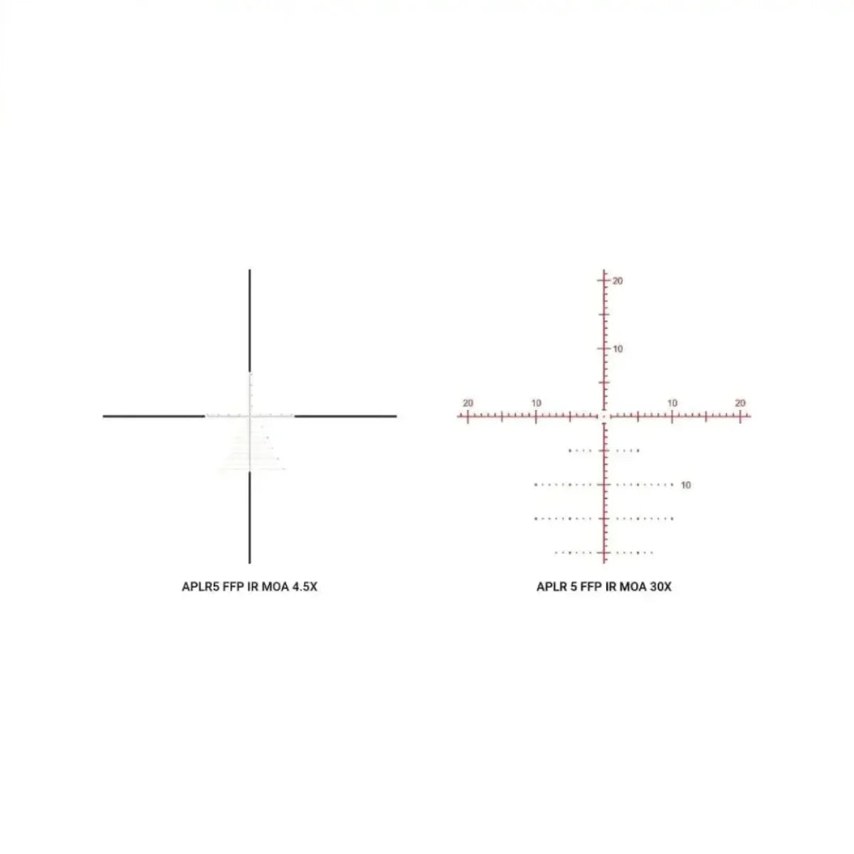 Athlon Optics Ares ETR 4.5-30x56 Rifle Scope APLR5 FFP IR MOA Reticle - 212102 Rifle Scope Athlon Optics 