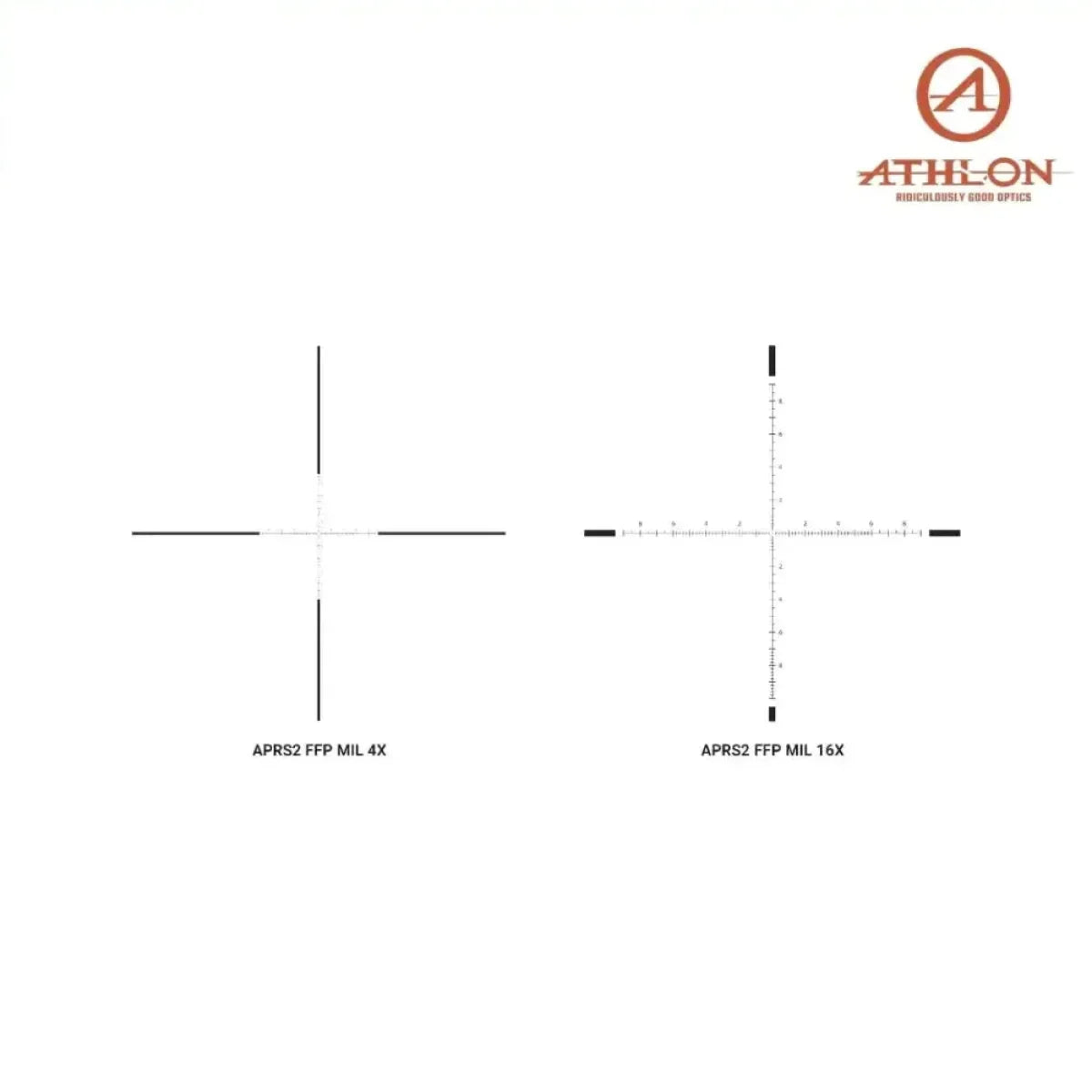 Athlon Optics Midas TAC 4-16x44 Rifle Scope APRS2 FFP MIL Reticle - 213070 Rifle Scope Athlon Optics 