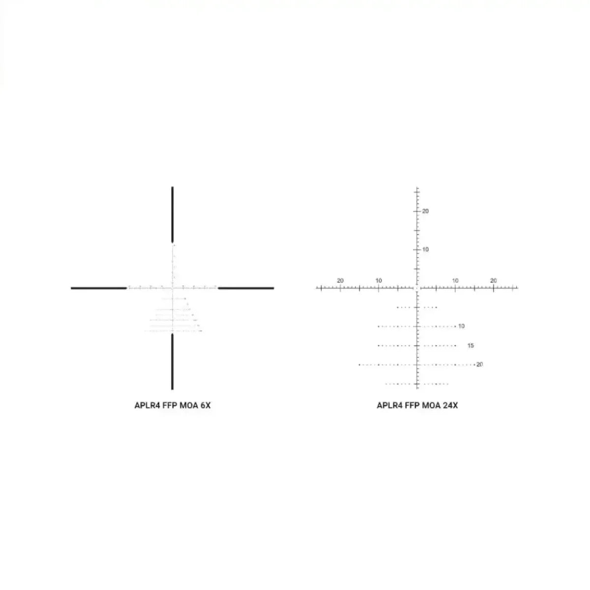 Athlon Optics Midas TAC 6-24x50 Rifle Scope APLR4 FFP MOA Reticle - 213076 Rifle Scope Athlon Optics 