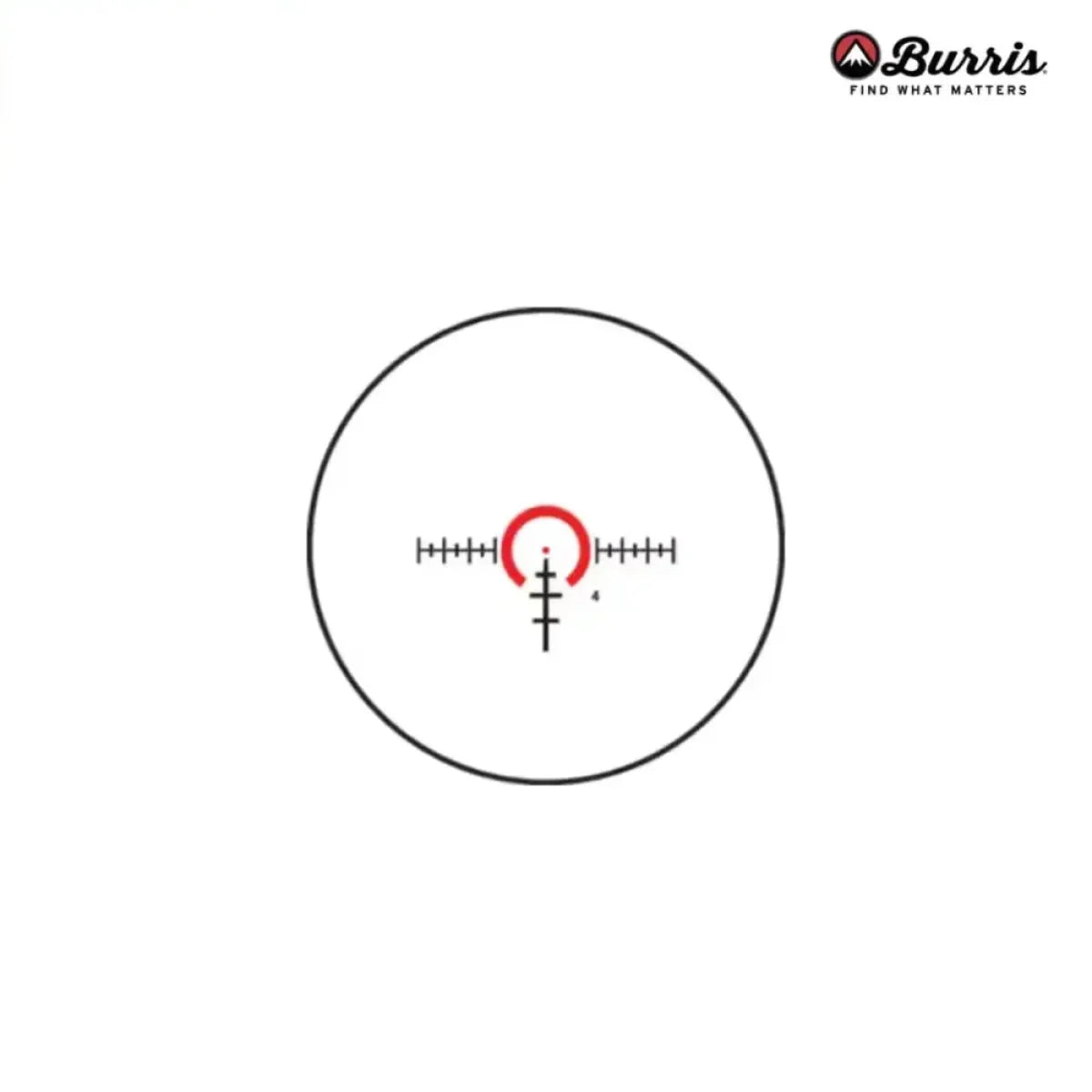 Burris RT-3 Prism Sight Ballistic 3X Dot Reticle - 300262 Rifle Scope Burris 