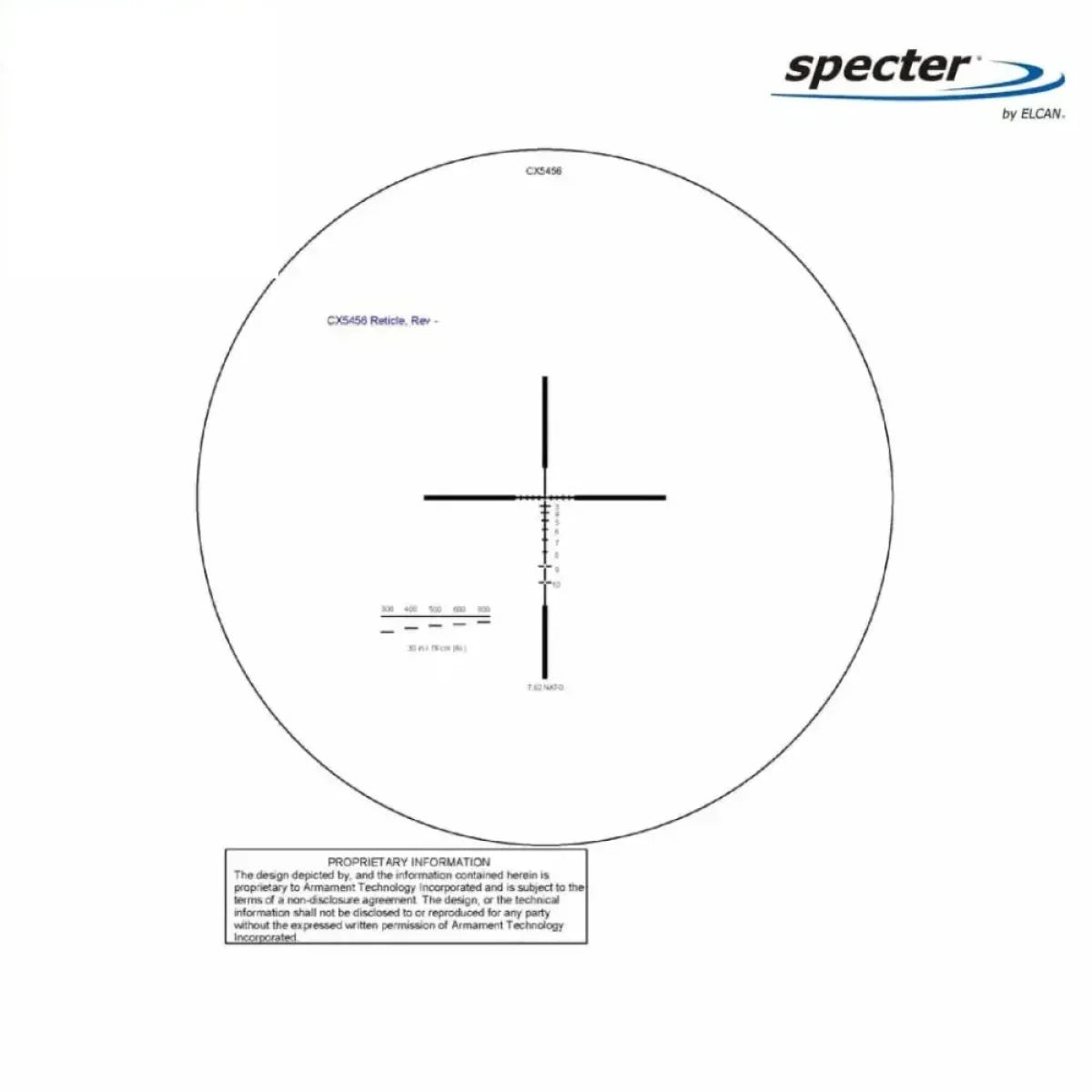 ELCAN SpecterDR 1.5x/6x Rifle Scope 7.62 BDC w/Flip Covers, ARD & A.R.M.S. Levers Black - DFOV6-B146-C20 LPVO Rifle Scope ELCAN SpecterDR 