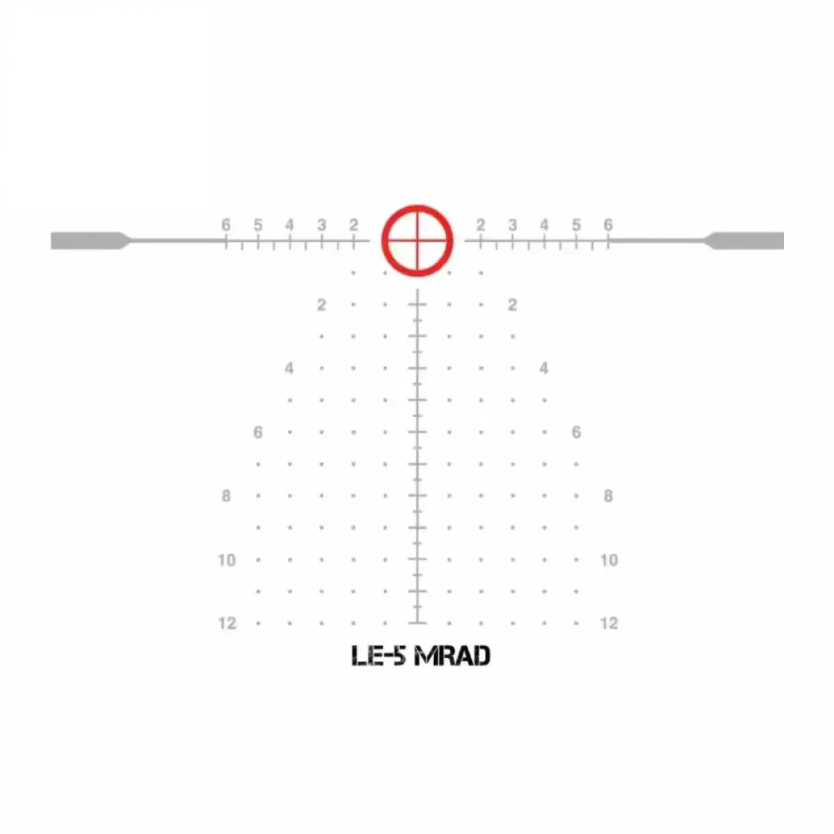 EOTech Vudu 1-10x28 FFP Rifle Scope LE-5 MRAD Reticle Black - VDU1-10FFLE5 LPVO Rifle Scope EOTech 