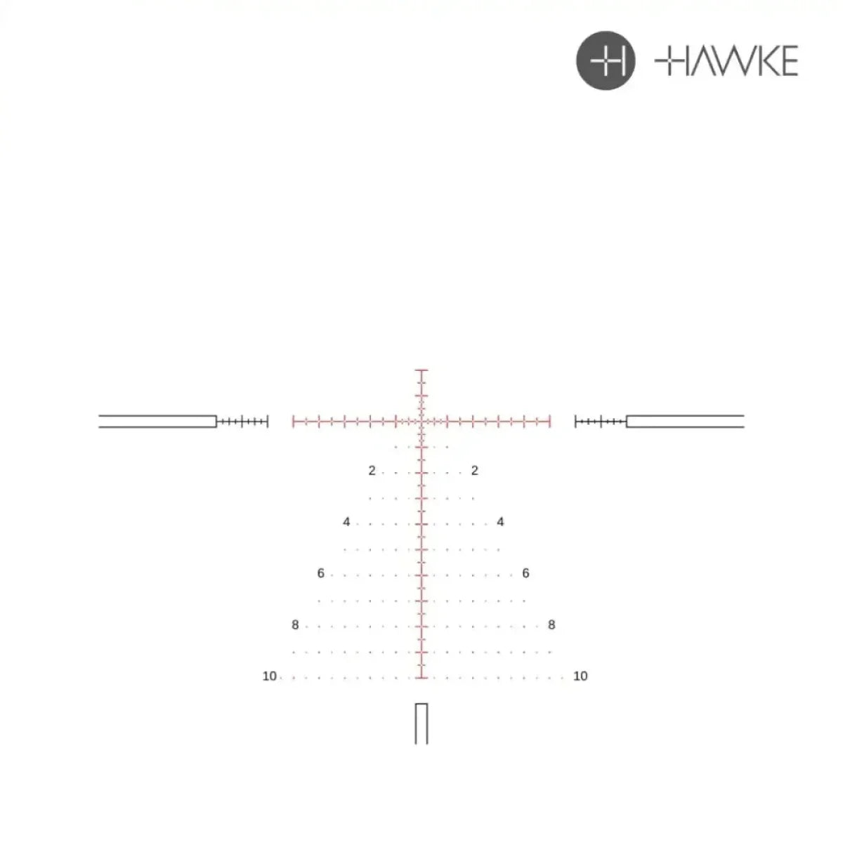 Hawke FRONTIER 30 FFP 5-25x56mm Rifle Scope MIL PRO Reticle - 18540 Rifle Scope Hawke Sport Optics 