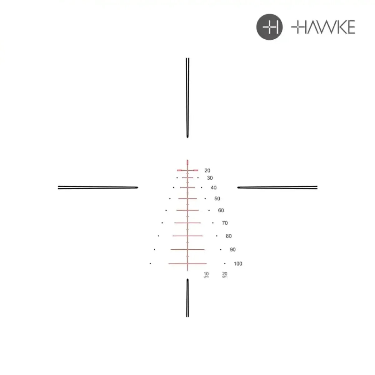 Hawke XB30 COMPACT 1.5-6x36mm Crossbow Scope SR Reticle 12226 Crossbow Scope Hawke Sport Optics 