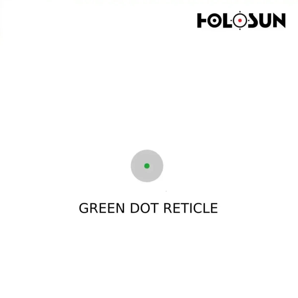 Holosun HE403B-GR-FDE Green Dot Sight 2 MOA Dot Reticle FDE Green Dot Sight Holosun Technologies 