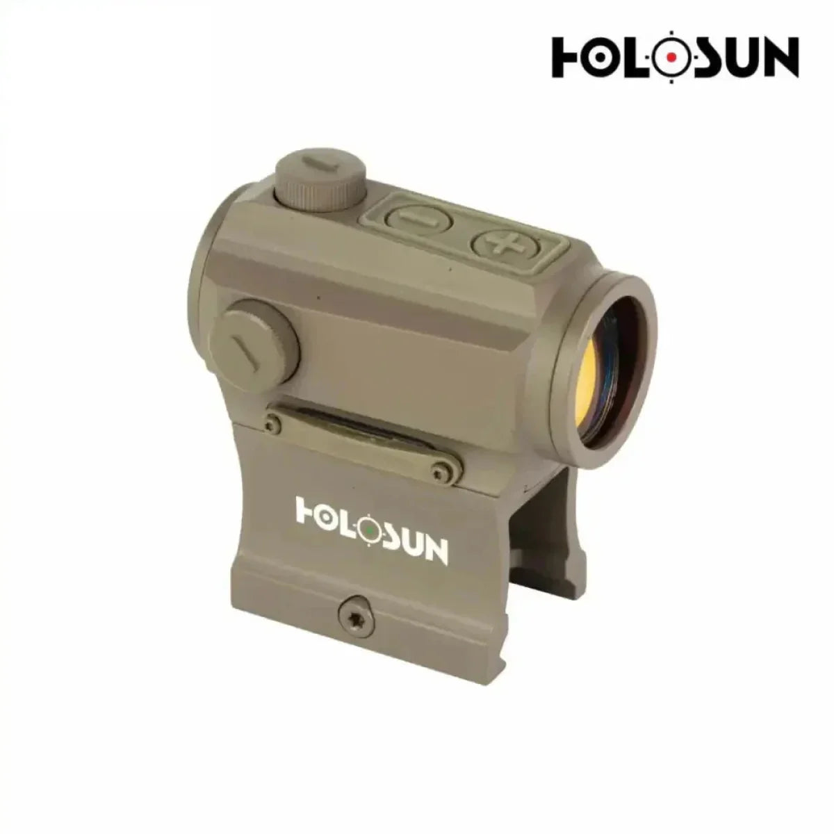 Holosun HE403B-GR-FDE Green Dot Sight 2 MOA Dot Reticle FDE Green Dot Sight Holosun Technologies 