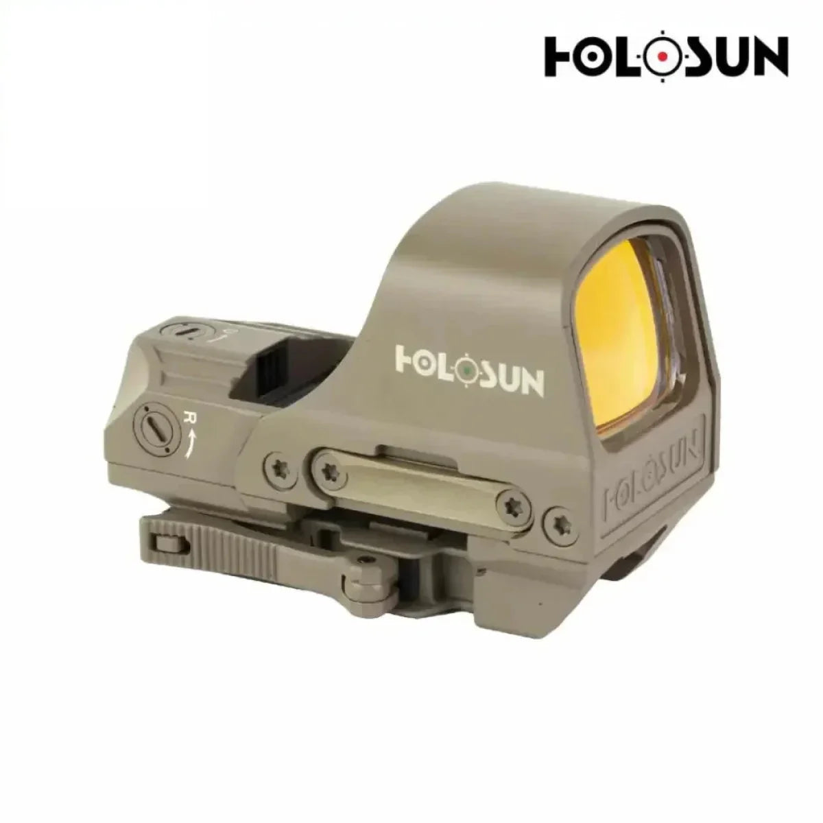 Holosun HE510C-GR-FDE Elite Reflex Green Dot Sight Multi Reticle FDE Green Dot Sight Holosun Technologies 