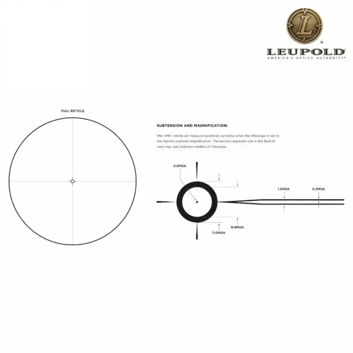 Leupold MARK 4HD 1-4.5x24 Rifle Scope M1C3 SFP HPR-1 Reticle - 183314 LPVO Rifle Scope Leupold 