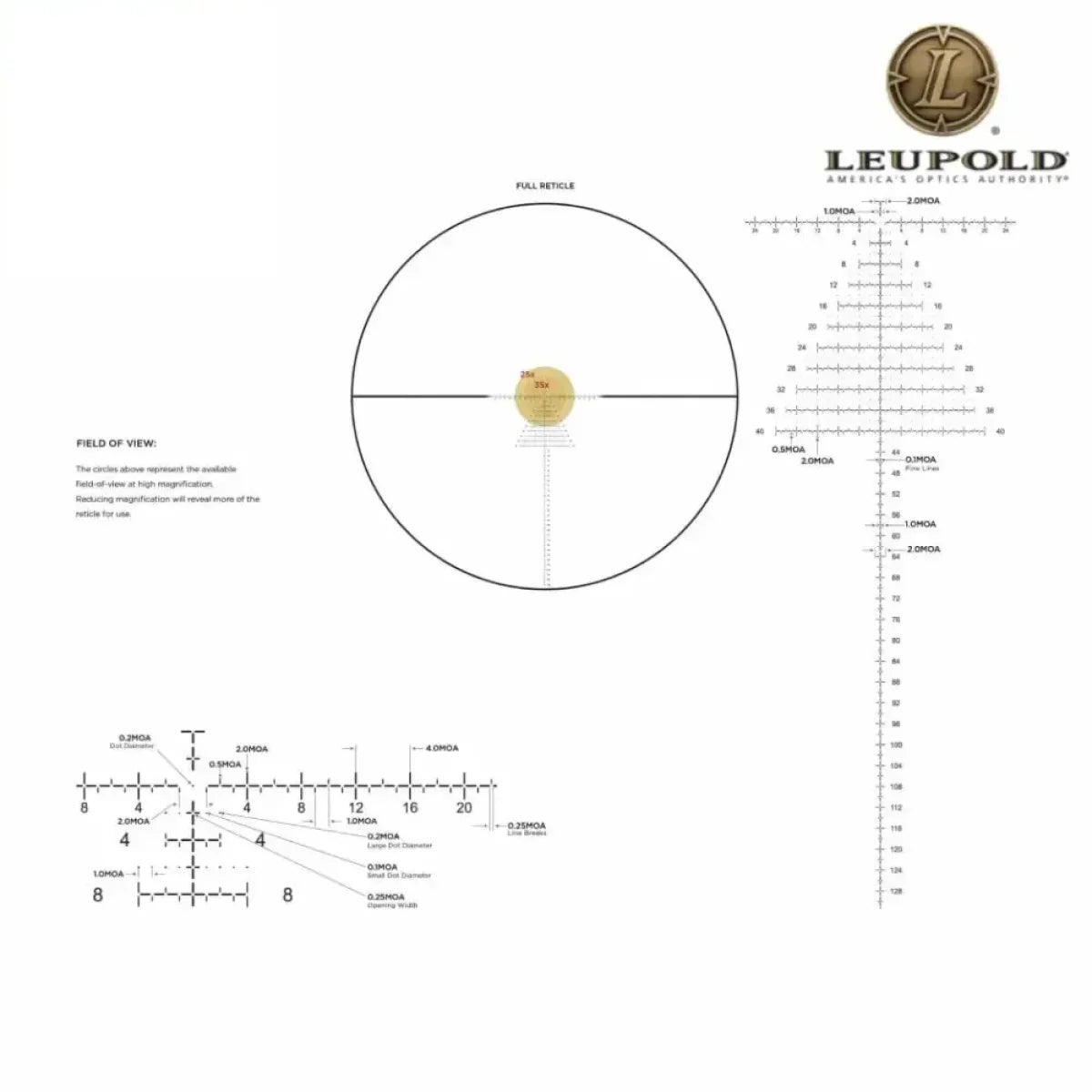 Leupold MARK 4HD 4.5-18x52 Rifle Scope M1C3 Side Focus FFP PR2-MOA Reticle - 183625 Rifle Scope Leupold 