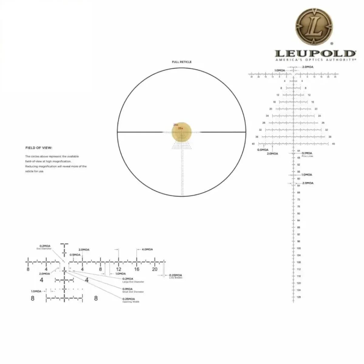 Leupold Mark 5HD M1C3 7-35x56 FFP Rifle Scope PR2-MOA Reticle - 180292 Rifle Scope Leupold 