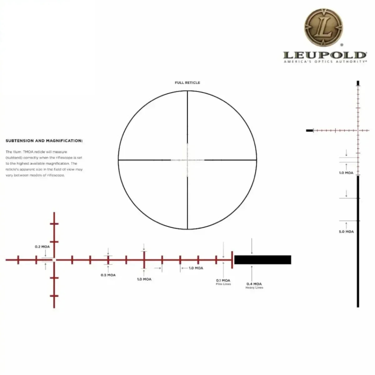 Leupold VX-6HD 3-18x44 CDS-ZL2 Rifle Scope Illum. TMOA Reticle - 171568 Rifle Scope Leupold 