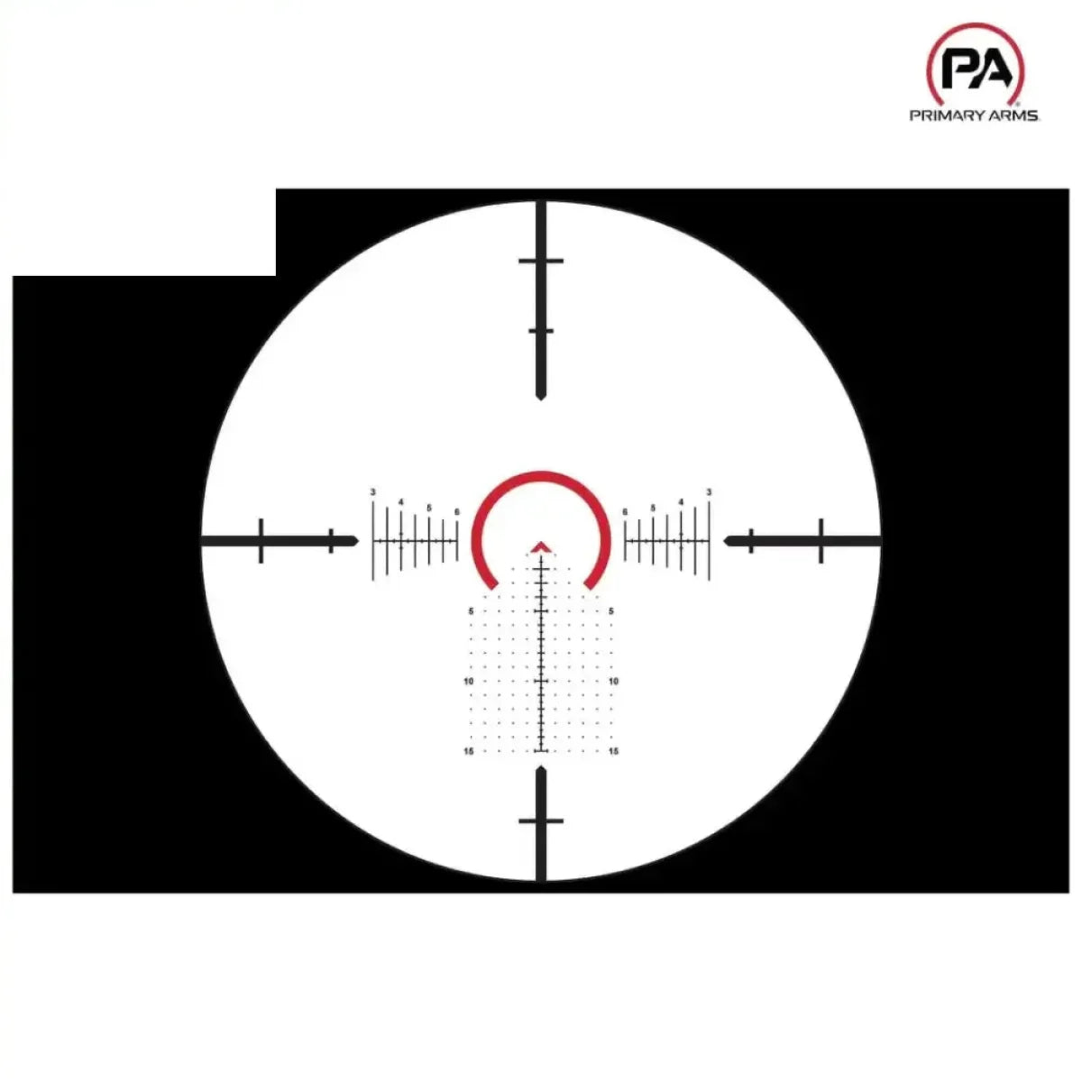 Primary Arms Compact PLxC 1-8x24 FFP Rifle Scope ACSS Griffin MIL M8 Reticle FDE - MPN: 610200 LPVO Rifle Scope Primary Arms 