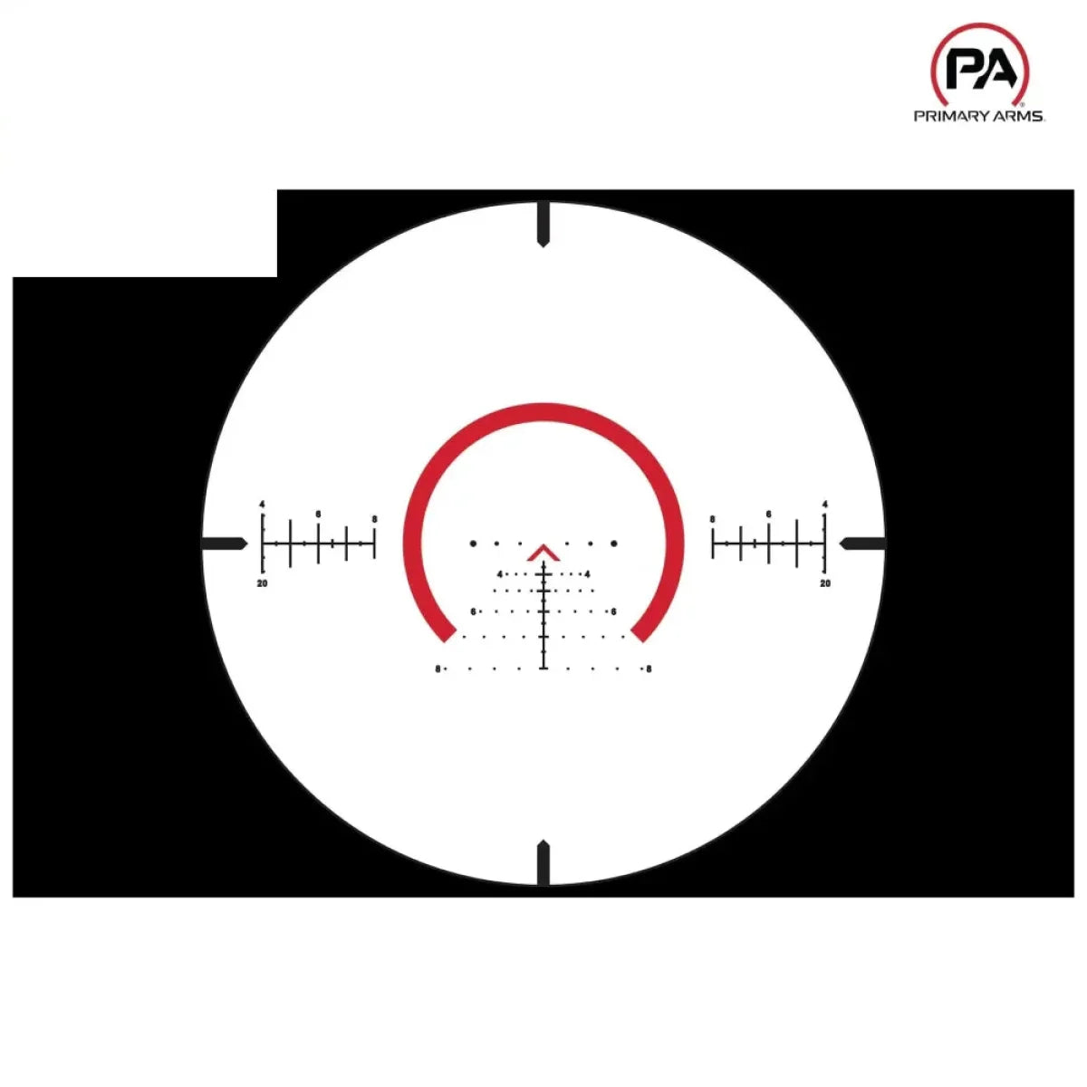 Primary Arms Compact PLxC 1-8x24 FFP Rifle Scope ACSS Raptor M8 5.56/.308 Reticle - MPN: 610148 LPVO Rifle Scope Primary Arms 