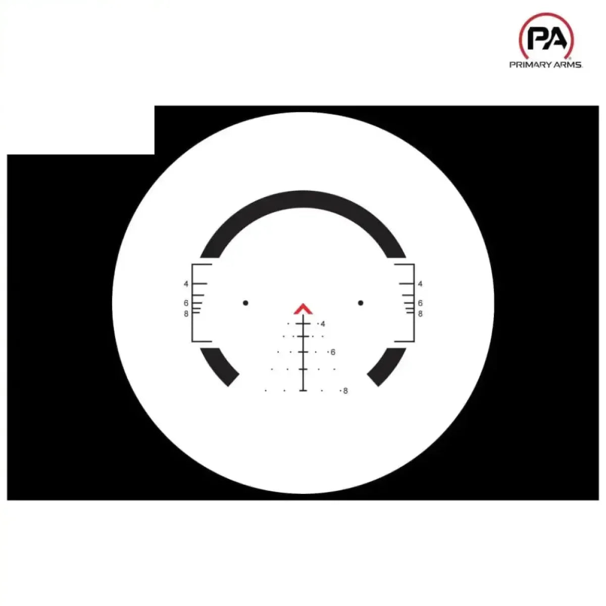 Primary Arms GLx 2.5-10x44 FFP Rifle Scope ACSS Raptor M2 5.56/5.45 /.308 Reticle - MPN: 610058 Rifle Scope Primary Arms 