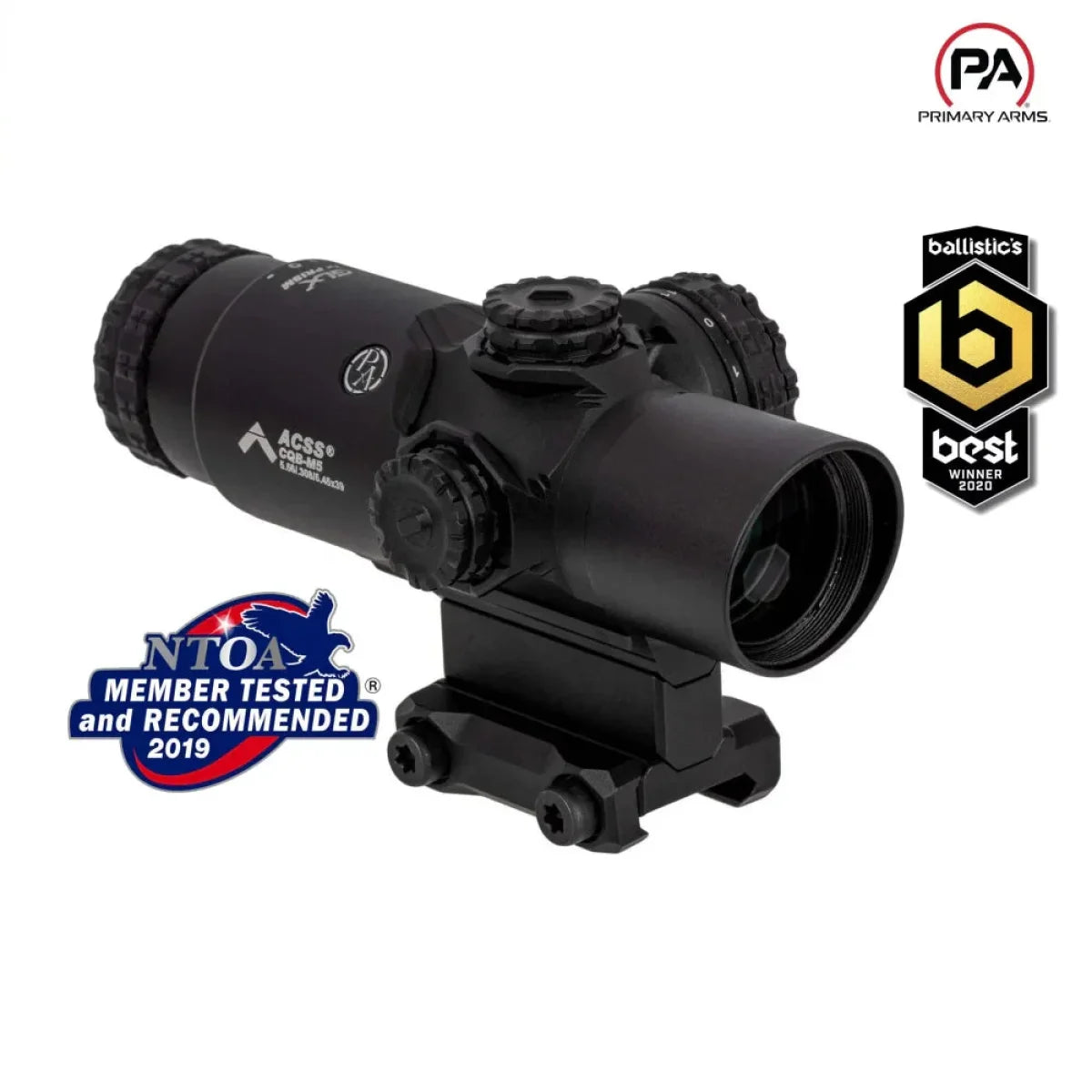 Primary Arms GLx 2X Prism Scope ACSS CQB-M5 Reticle 5.56/ 308/5.45 - AUTOLIVE™ - MPN: 710010 Prism Scope Primary Arms 