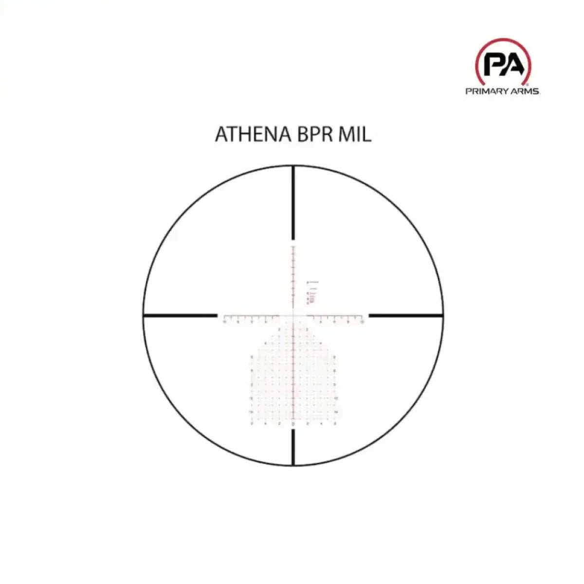 Primary Arms GLx 3-18x44 FFP Rifle Scope ACSS Athena BPR MIL Reticle - MPN: 610164 Rifle Scope Primary Arms 