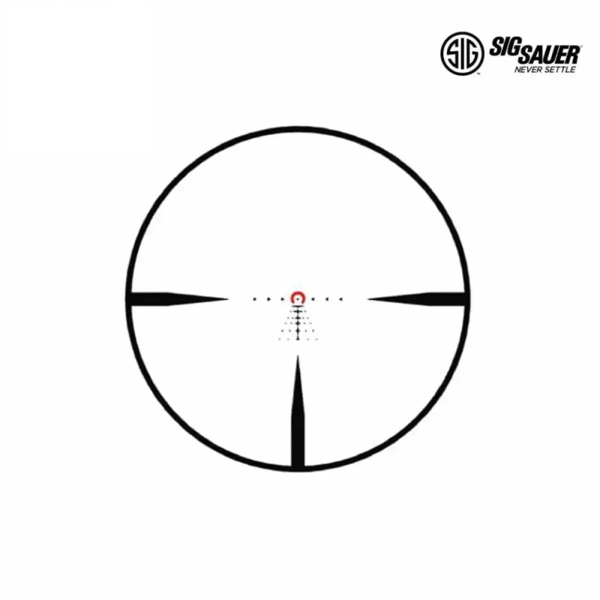 SIG Sauer TANGO-MSR 1-6x24 SFP Rifle Scope Illum. MSR-BDC6 w/ Mount - SOT61000 LPVO Rifle Scope SIG Sauer 