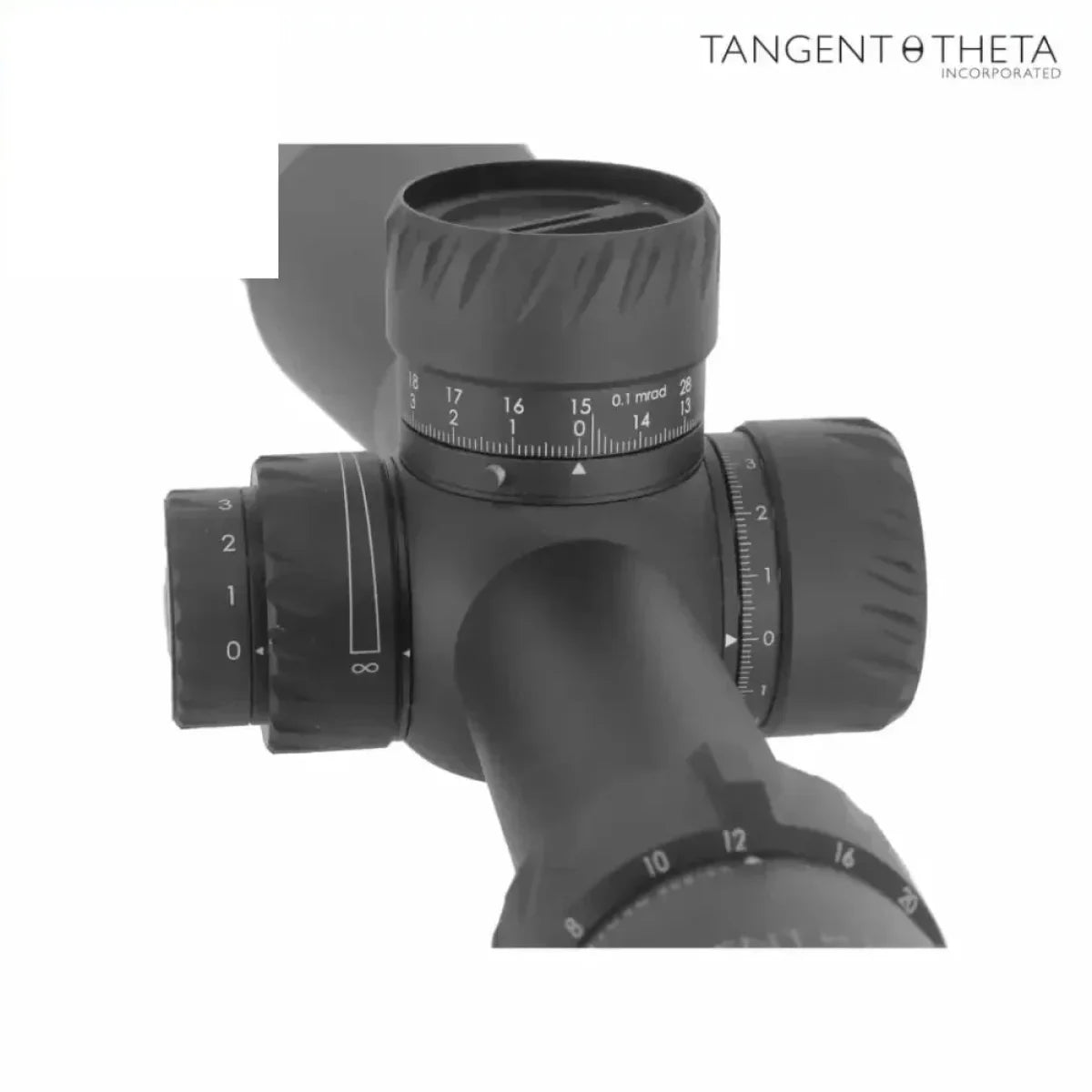 Tangent Theta TT525P 5-25x56mm Rifle Scope AIF Turrets JTAC Reticle Black - 800100-0410 Rifle Scope Tangent Theta 