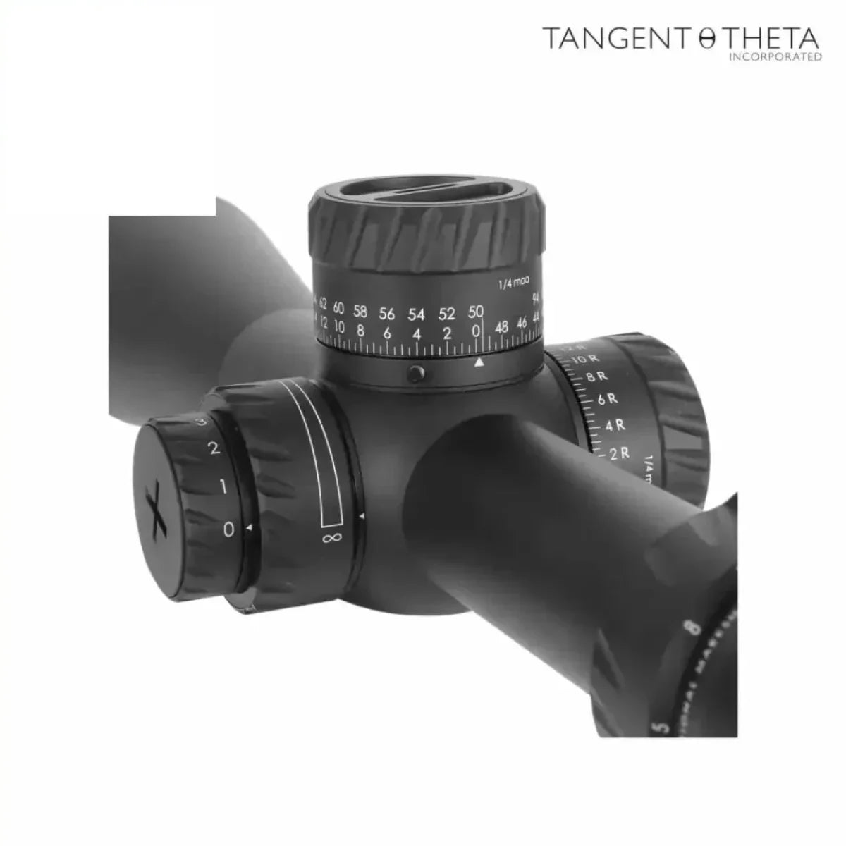 Tangent Theta TT525P 5-25x56mm Rifle Scope GEN 2 MOA-ER Reticle Black - 800100-0113 Rifle Scope Tangent Theta 