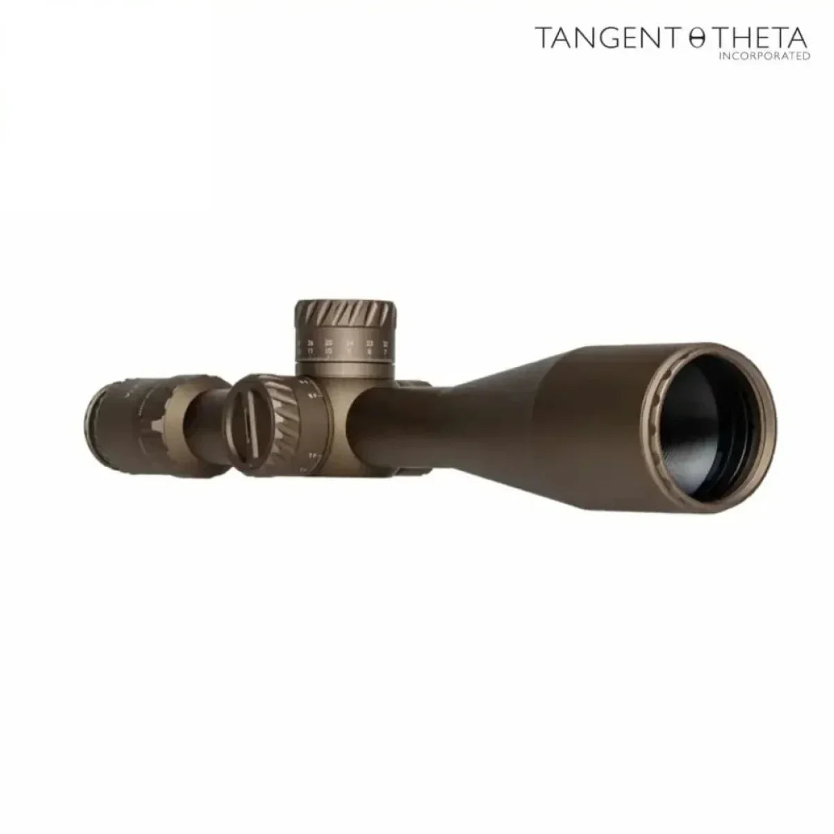 Tangent Theta TT525P 5-25x56mm Rifle Scope JTAC Reticle Coyote Brown - 800100-0510 Rifle Scope Tangent Theta 