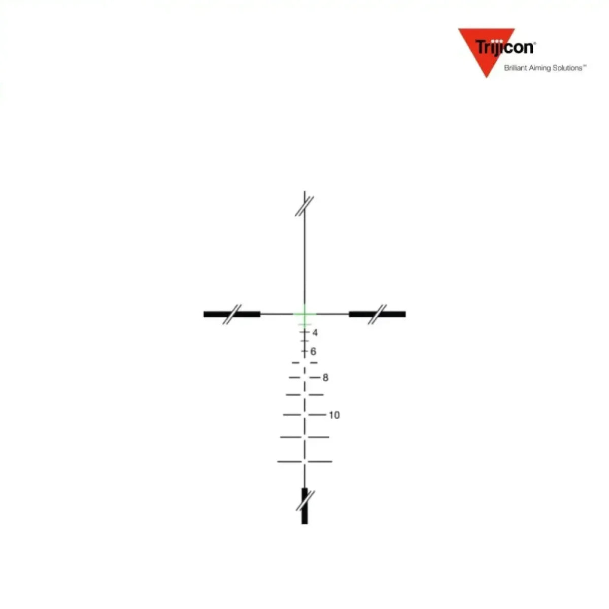 Trijicon ACOG 3.5x35 LED Rifle Scope .308/7.62 BDC Green Crosshair Reticle - TA110-D-100502 ACOG Rifle Scope Trijicon 