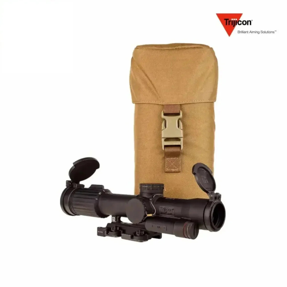 Trijicon USMC SCO VCOG 1-8x28mm Red MRAD Tree Reticle Riflescope w/LaRue LT799 Mount, Tenebraex Flip Caps & Soft Case VC18-C-2400012 LPVO Rifle Scope Trijicon 