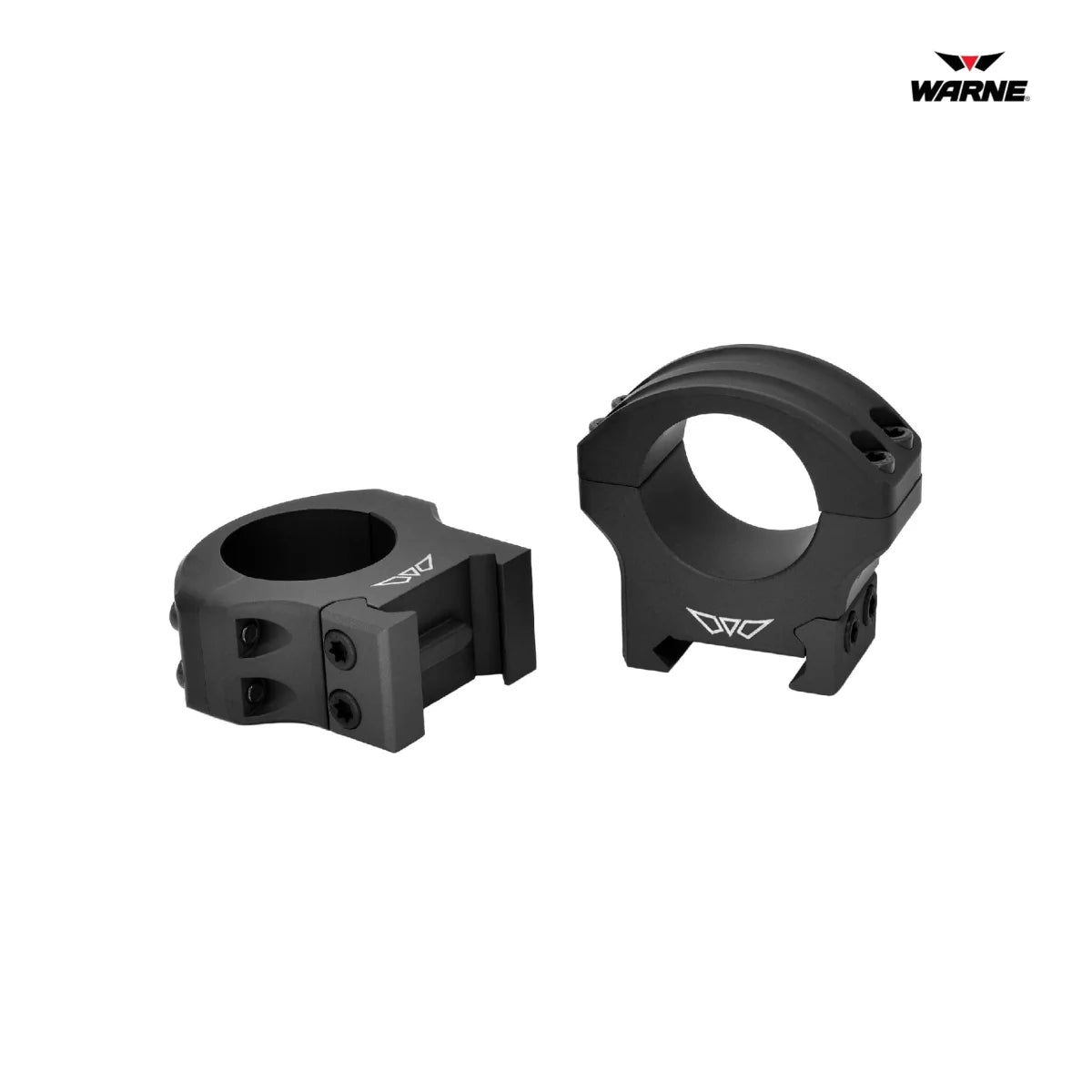 Warne HyperLite Rings 1 Inch Medium - 8501M Rifle Scope Rings Warne 