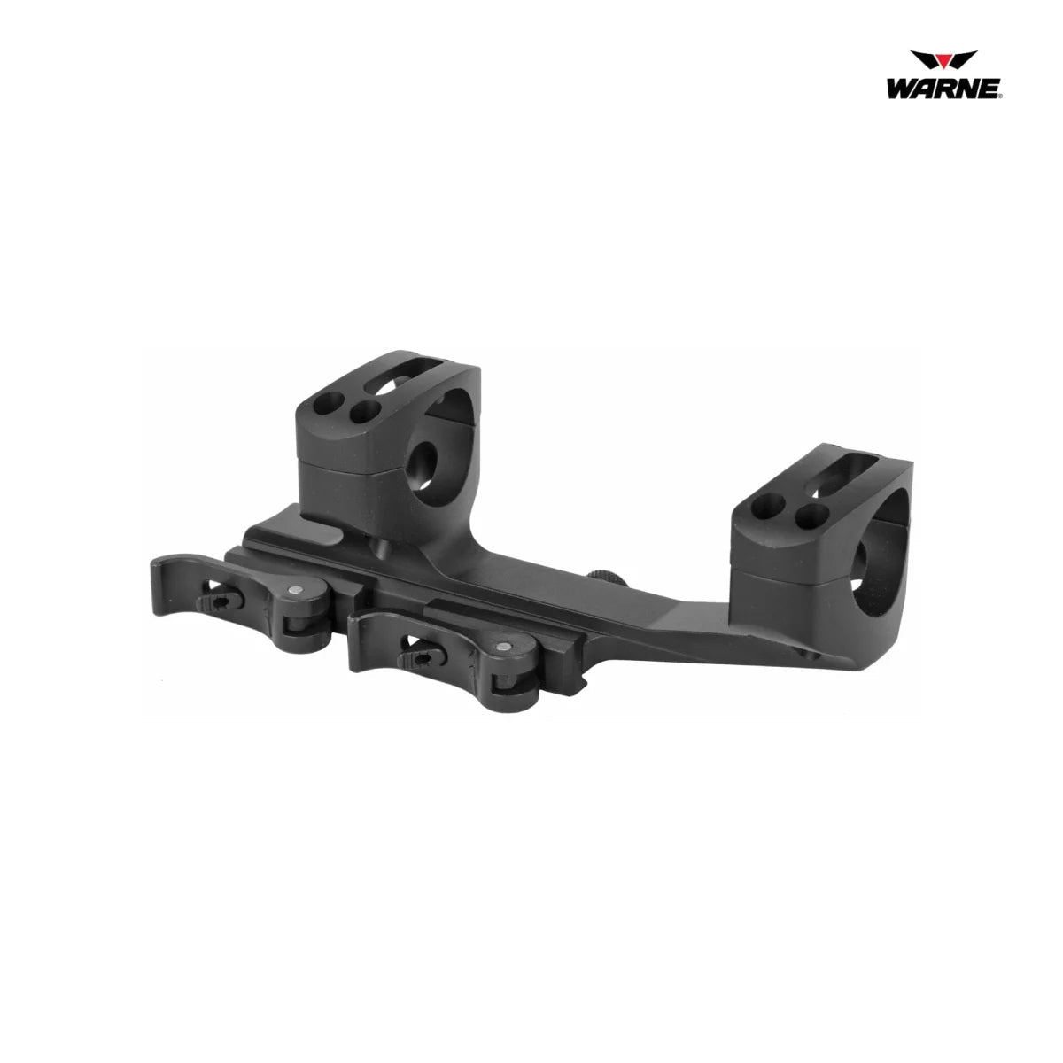 Warne QD Cantilever Mount 30mm Fits AR Rifles Extended Skeletonized - QDXSKEL30TW Rifle Scope Mount Warne 